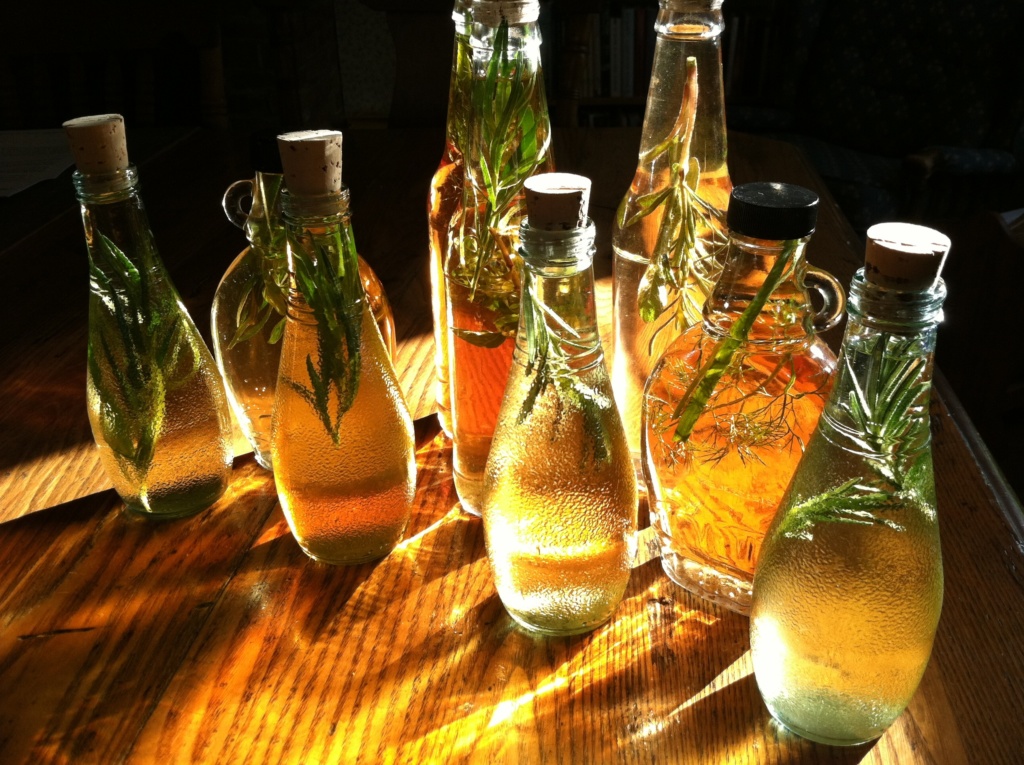 Herbed vinegar.