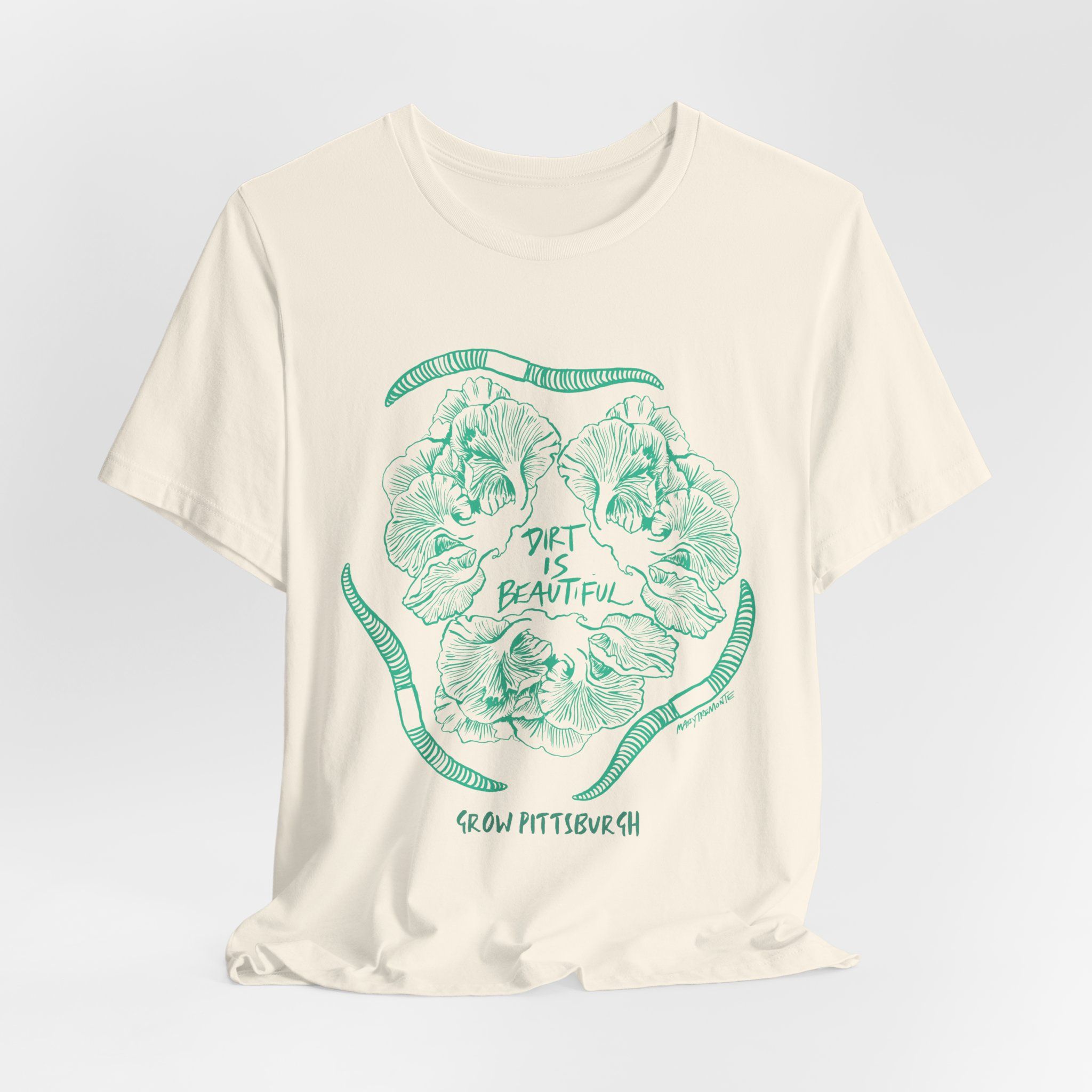 Dirt is Beautiful Tee - Green - Image 7