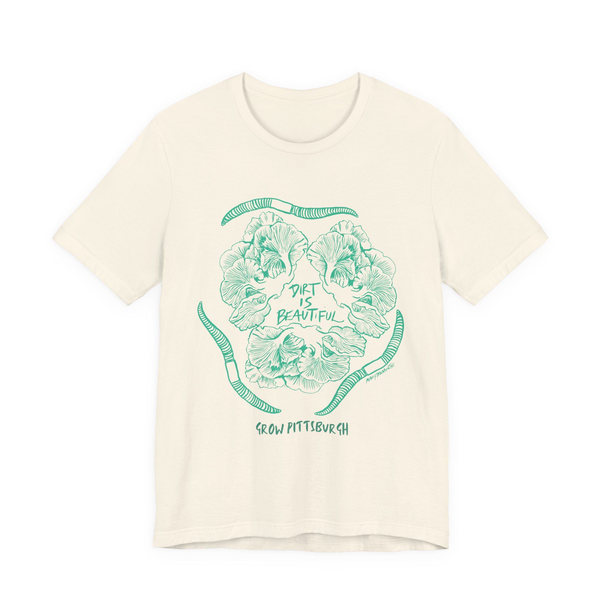 Dirt is Beautiful Tee - Green - Image 5