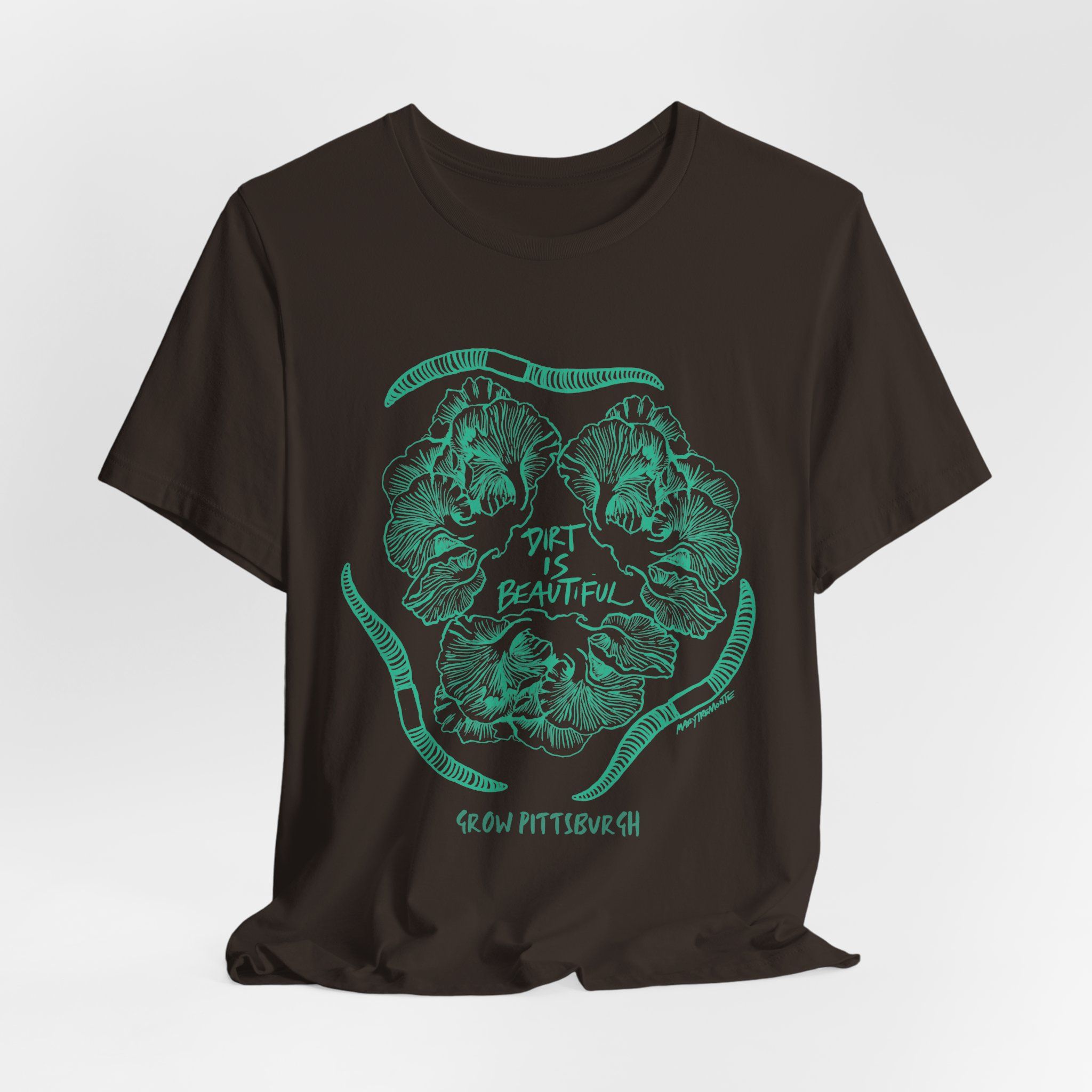 Dirt is Beautiful Tee - Green - Image 3