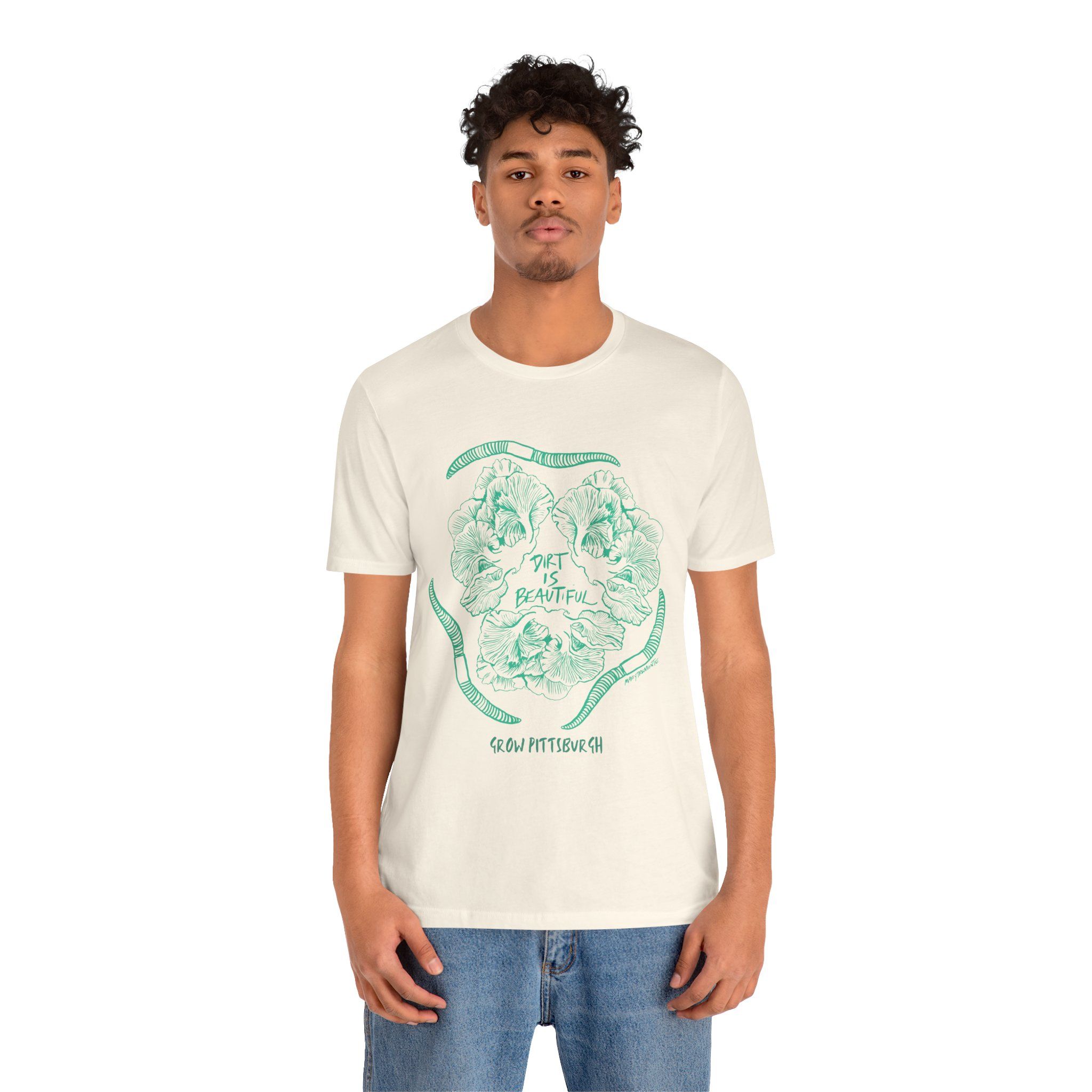 Dirt is Beautiful Tee - Green - Image 8