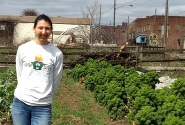 Meet the Grower: Nisha Gudal, Braddock Farms Apprentice