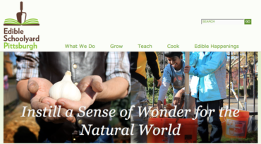 Edible Schoolyard Pittsburgh Website Launch