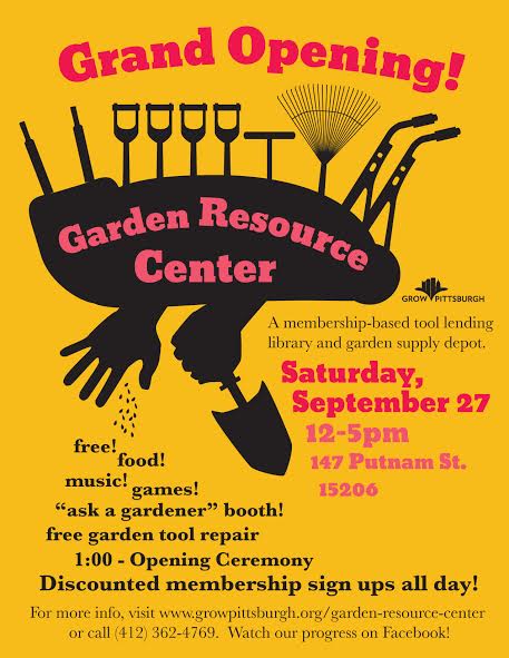 garden resource center flier