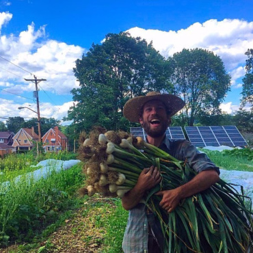 Braddock Farms Manager Nick Lubecki